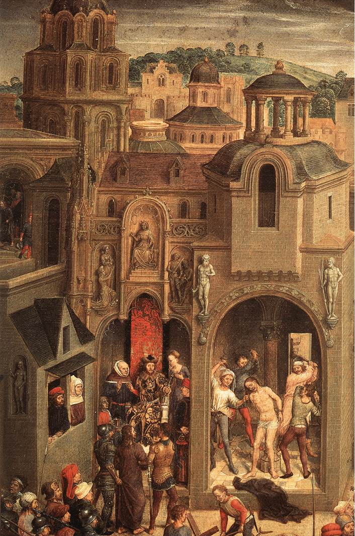 MEMLING, Hans Scenes from the Passion of Christ (detail) sg